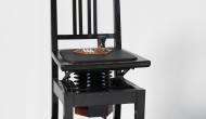 Nevin Aladağ, Music Room Darmstadt, Piano Chair Concertina, 2025 © 2025 VG Bild-Kunst, Bonn, Fotonachweis: Bernd Borchardt